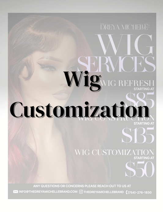 Wig Customization Add on