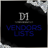 Exclusive Vendors List