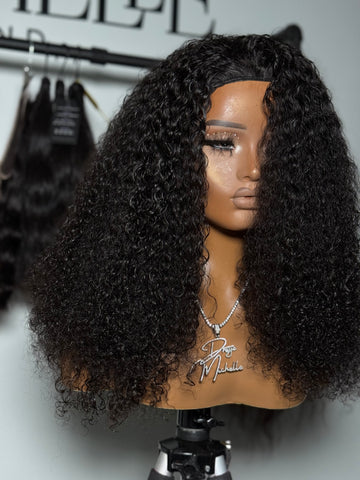 Flip over Curly Wig