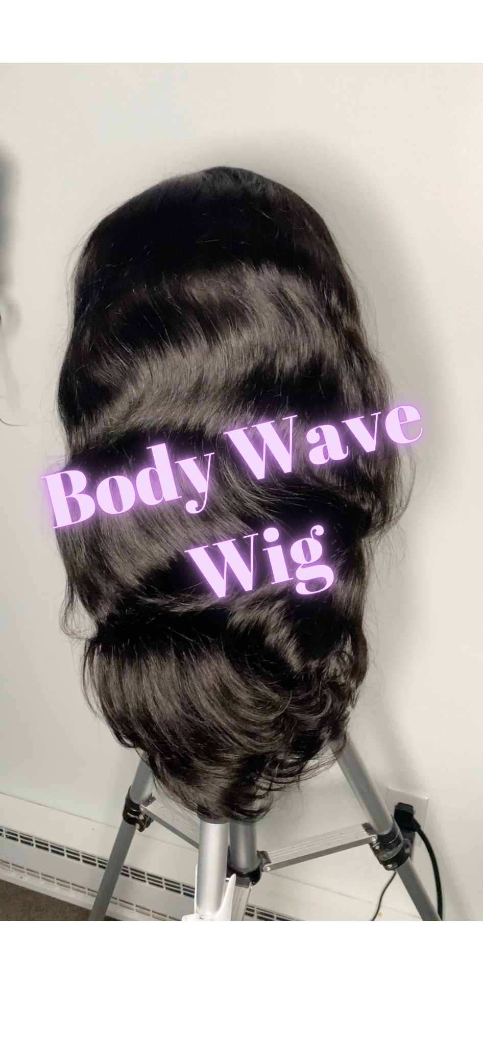 Un-customized 5x5 Closure BODY WAVE wig