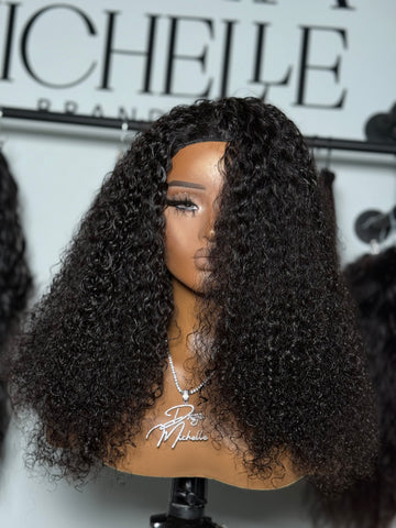 Flip over Curly Wig