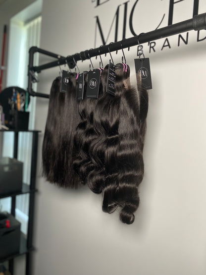 Un-customized 5x5 Closure BODY WAVE wig