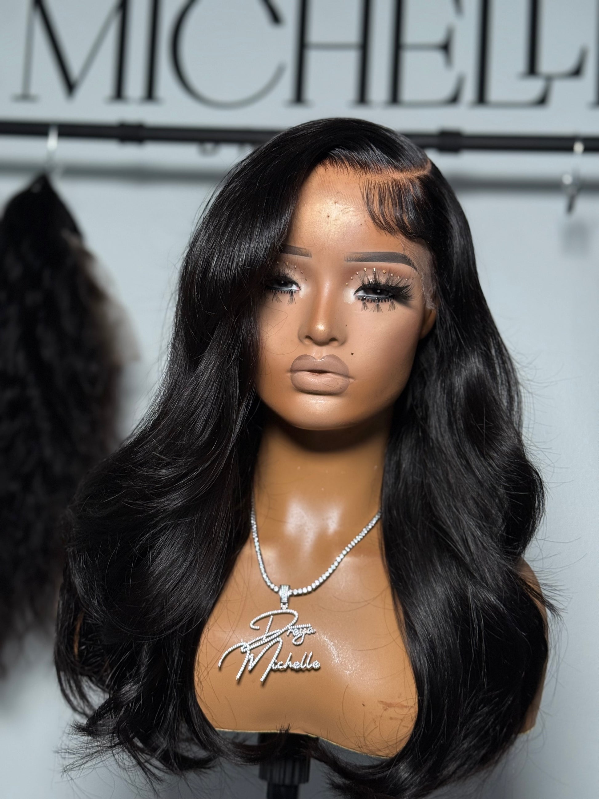 full view 6x6 glueless closure wig